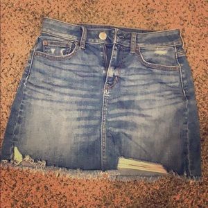 American Eagle Jean Skirt
